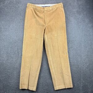 Ben‎ Silver Charleston Mens Corduroy Pants Size 34 Cotton Italy